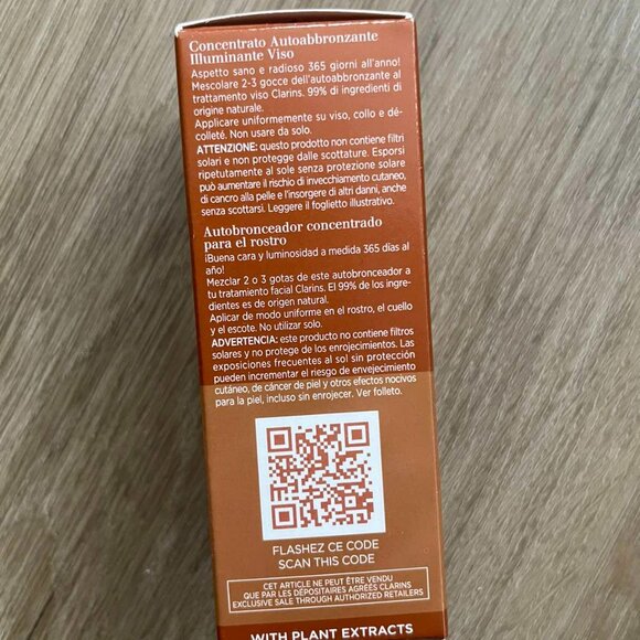 Clarins Radiance-Plus Golden Glow Booster 15 ml - Picture 3 of 3